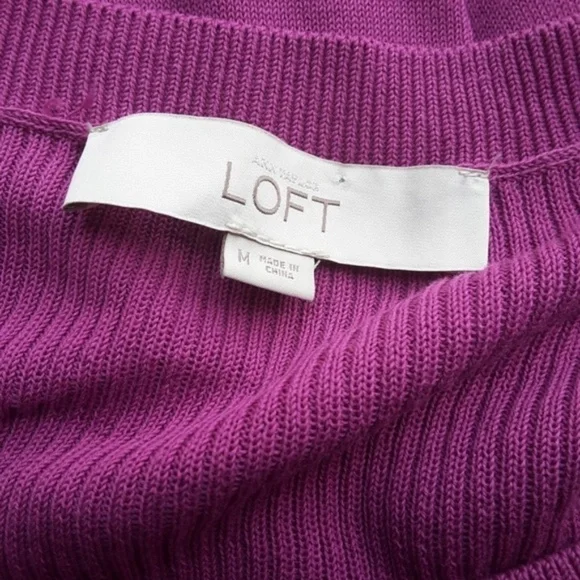 Ann Taylor LOFT Button Down Sweater sz M - Picture 4 of 5